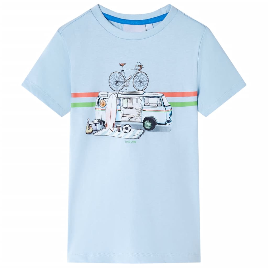 VidaXL Kindershirt 116 Hellblau