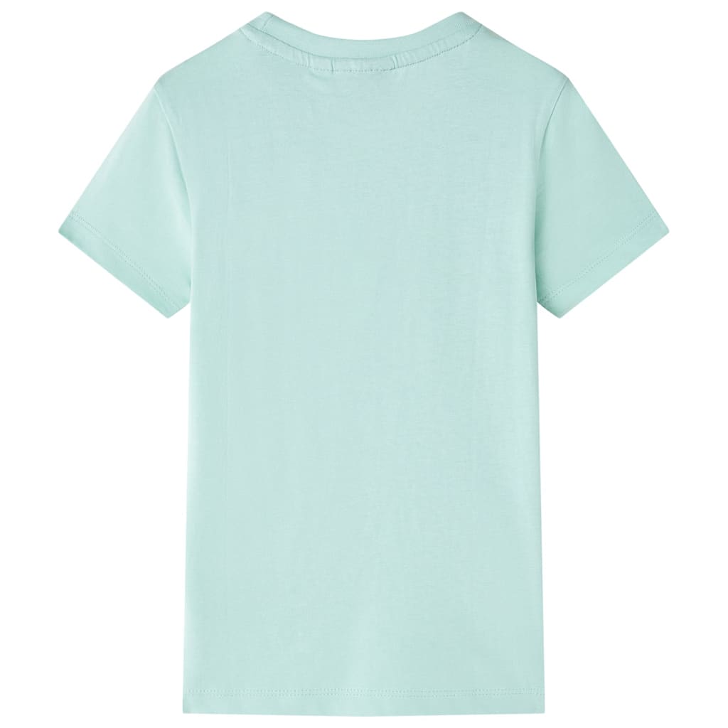 VidaXL Kindershirt 128 helles Mint