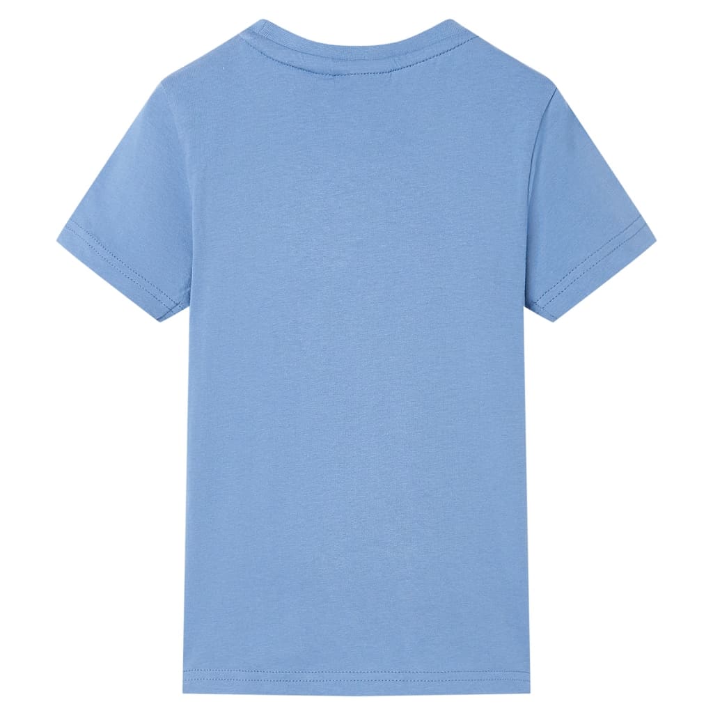 VidaXL Kindershirt 92 mittelblau