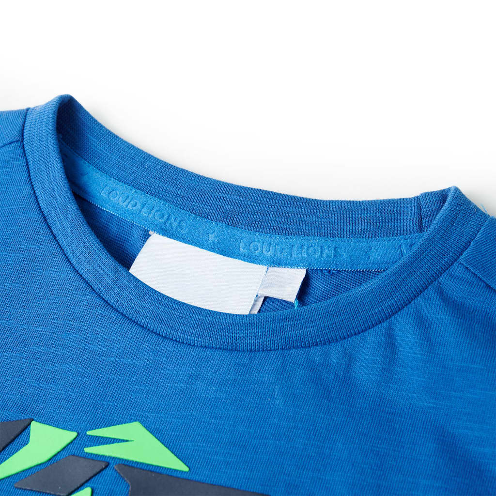 VidaXL Kindershirt 116 blau