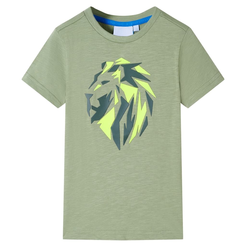 VidaXL Kinderhemd 128 helles Khaki