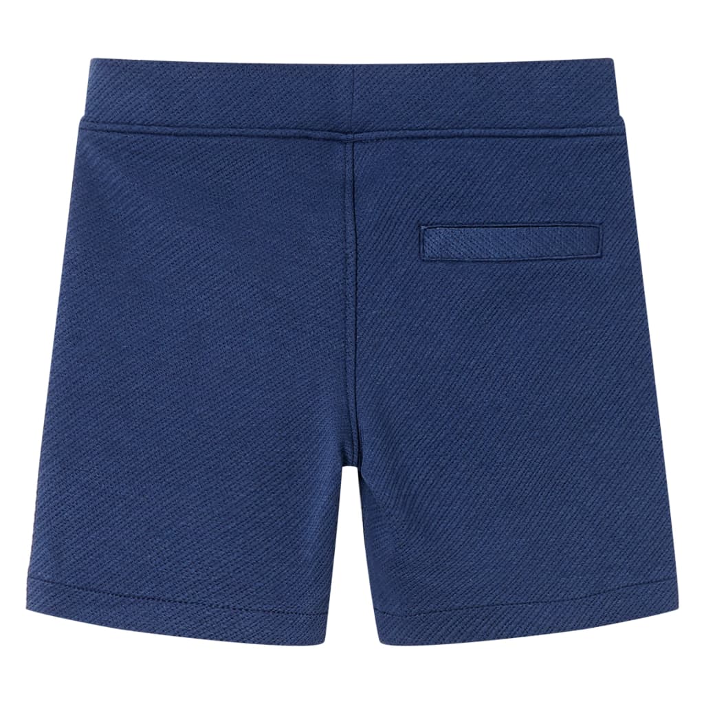 VidaXL Kindershorts mit Kordelzug 92 dunkelblau