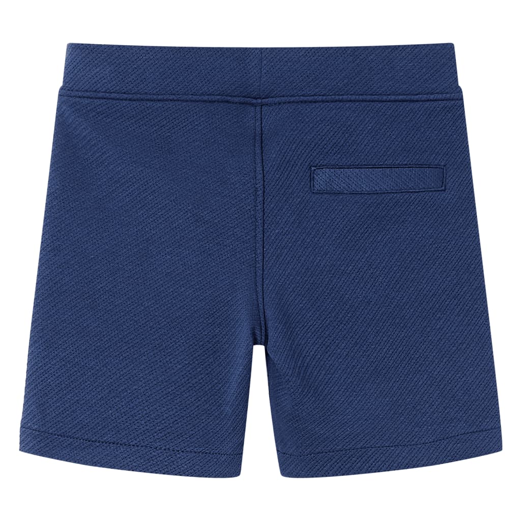VidaXL Kindershorts mit Kordelzug 140 dunkelblau