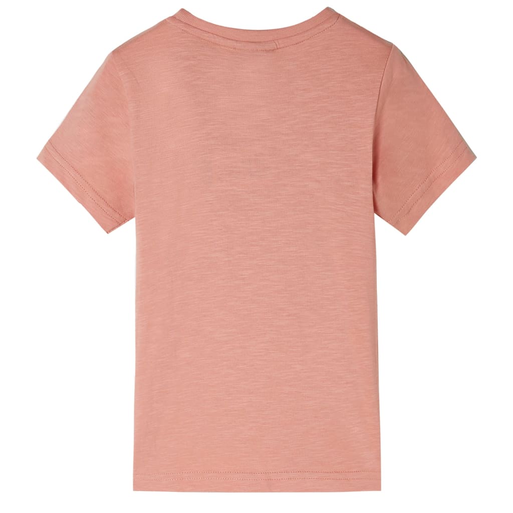VidaXL Kindershirt mit kurzen Ärmeln 104 Hellorange