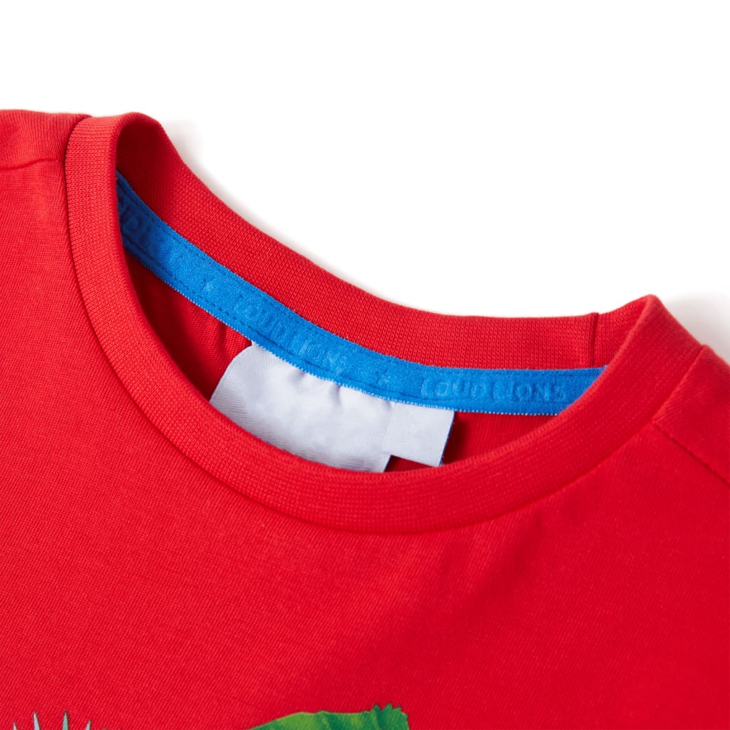 VidaXL Kindershirt 92 rot
