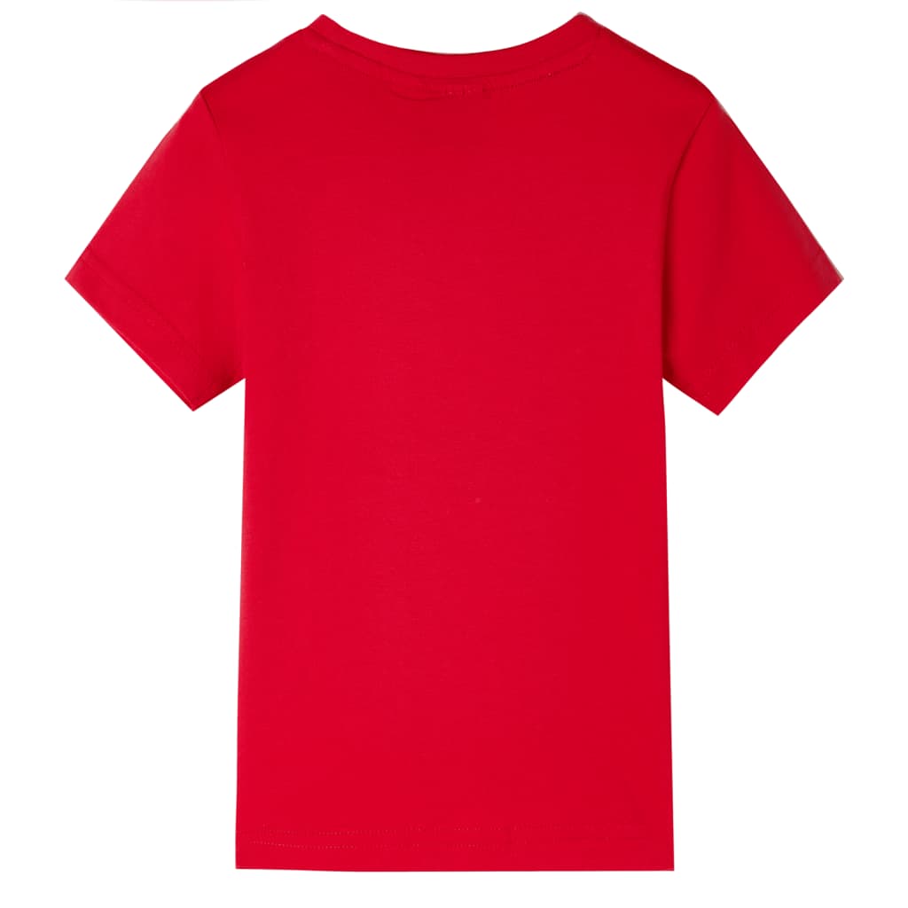 VidaXL Kindershirt 128 rot