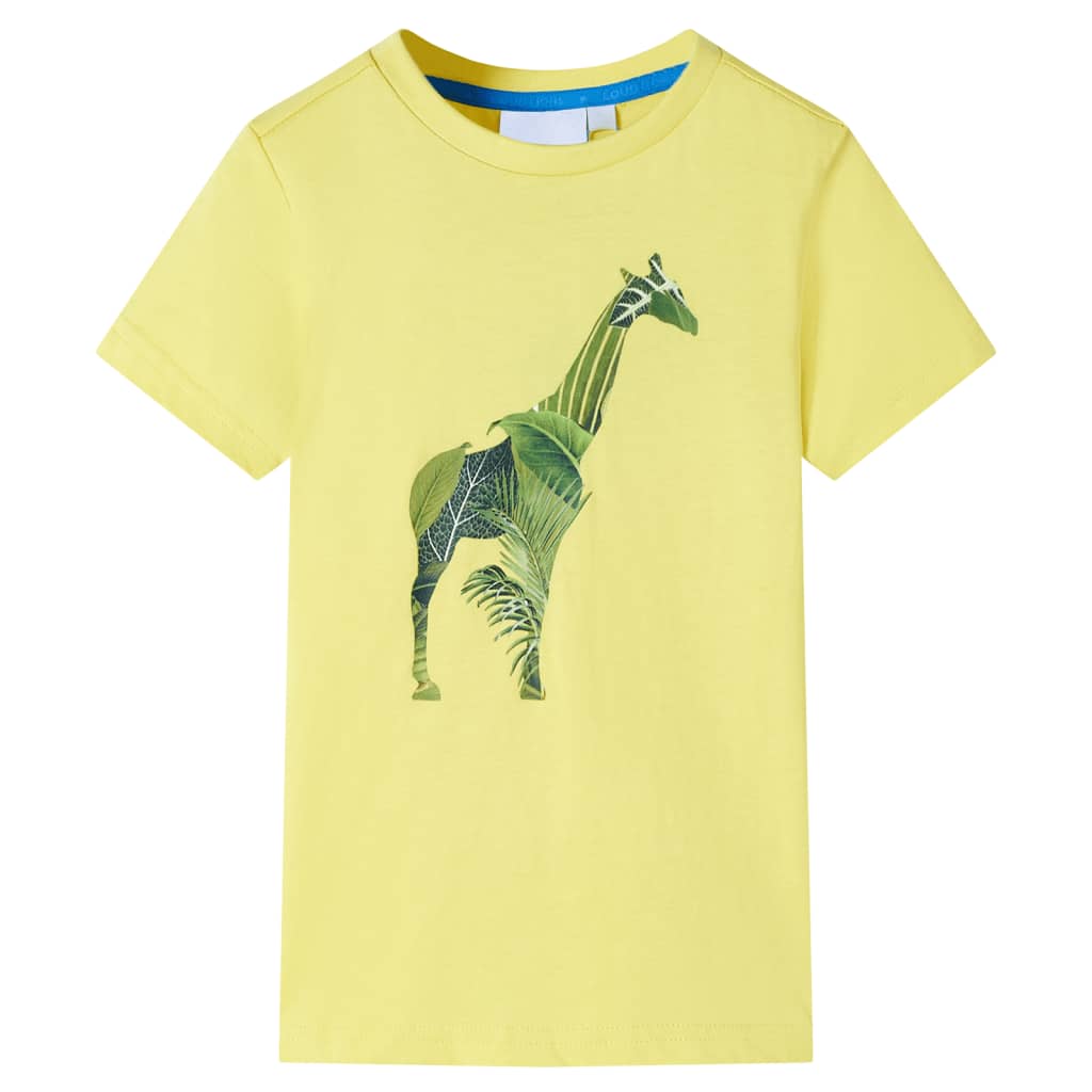 VidaXL Kindershirt 116 Gelb