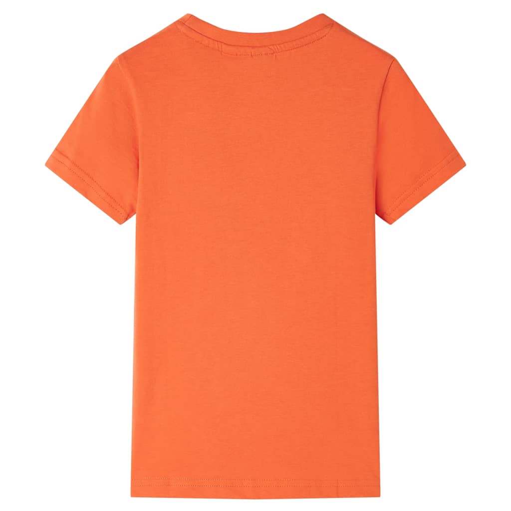 VidaXL Kindershirt 128 leuchtendes Orange