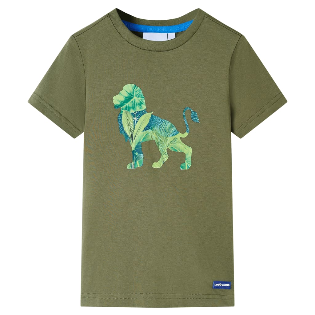 VidaXL Kinderhemd 104 Khaki