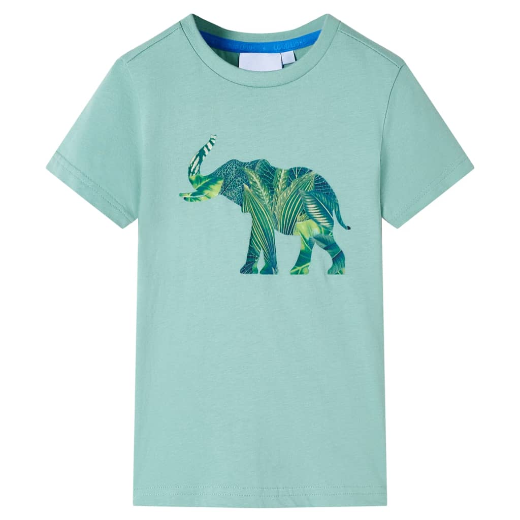 VidaXL Kinderhemd 104 helles Khaki
