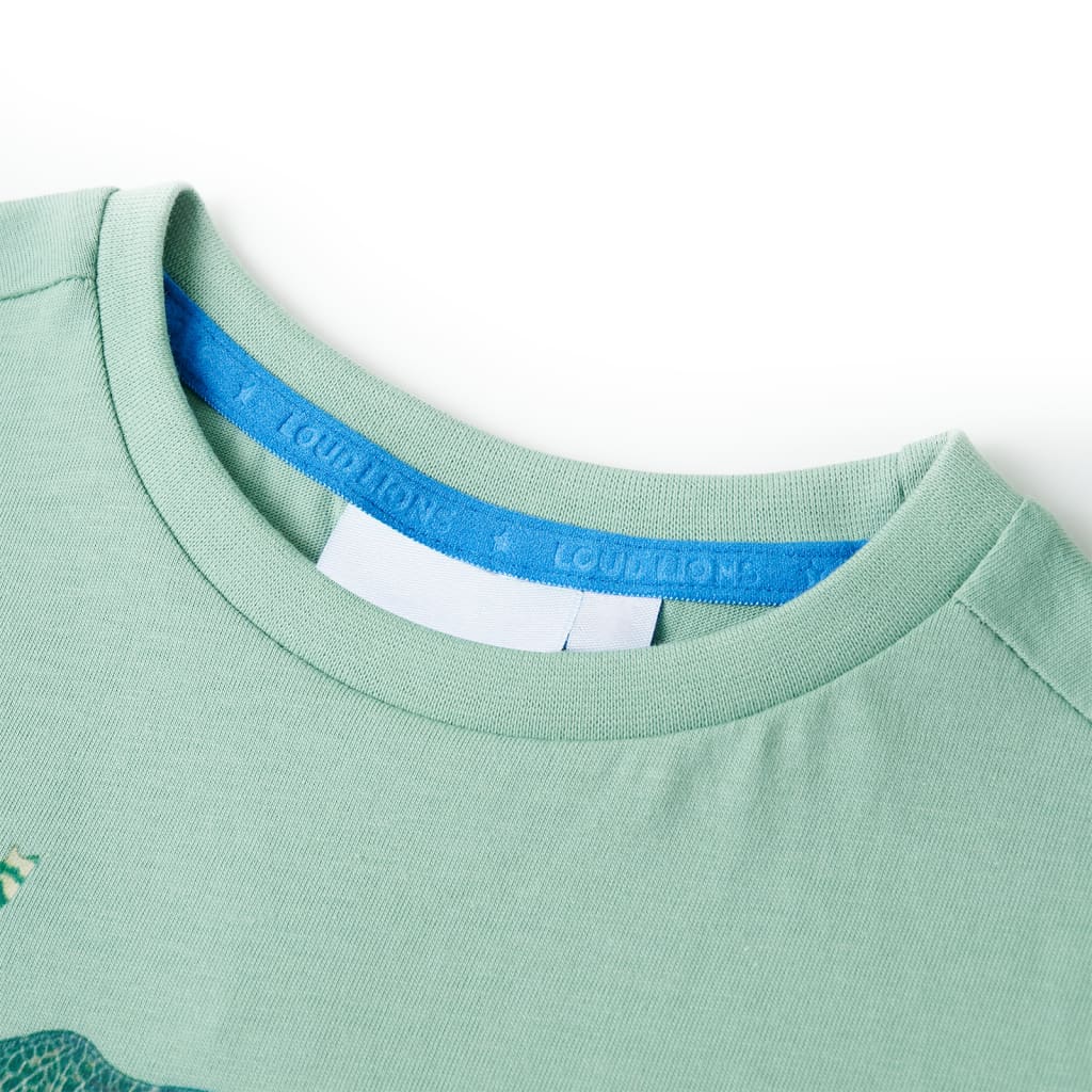 VidaXL Kinderhemd 116 helles Khaki
