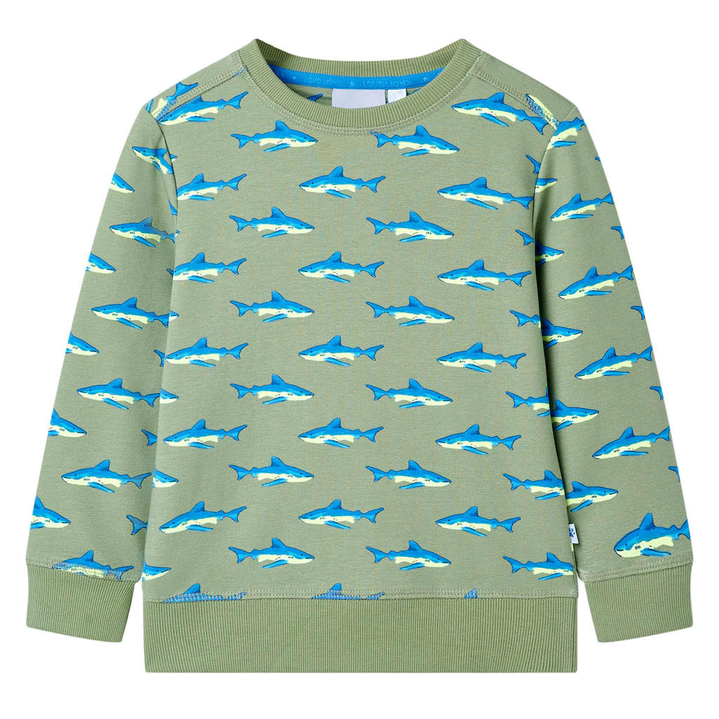 VidaXL Kinderpullover 128 Hellkhaki