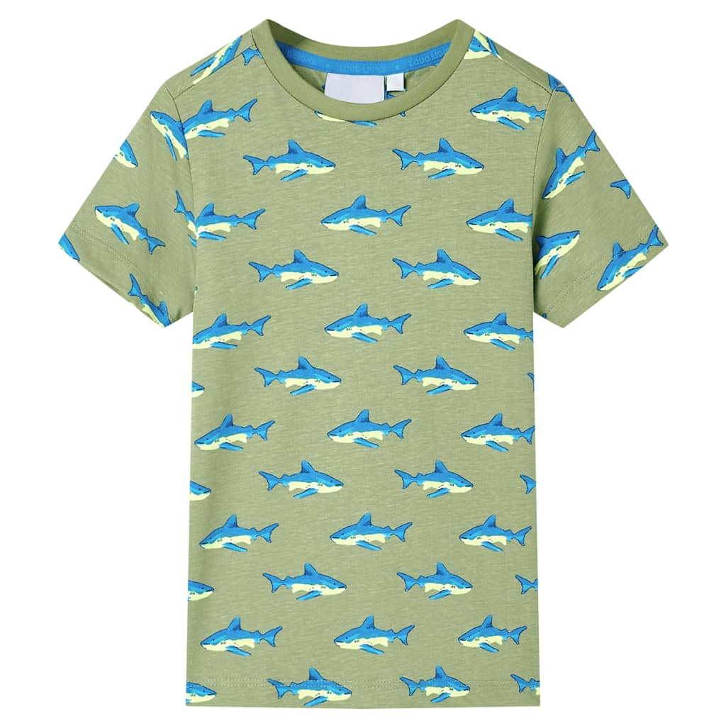 VidaXL Kinderhemd 104 helles Khaki