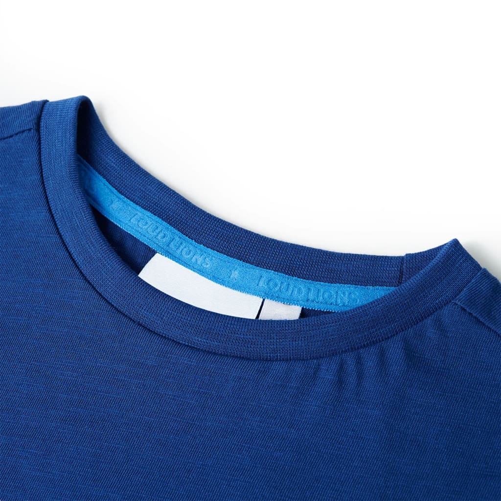VidaXL Kindershirt 104 dunkelblau