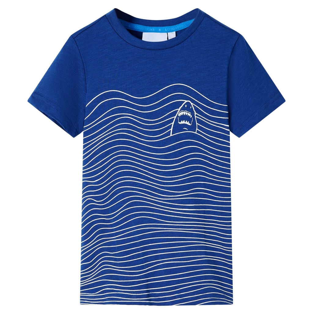 VidaXL Kindershirt 140 dunkelblau