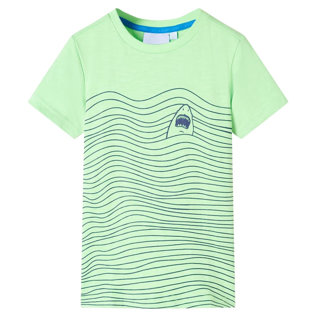 VidaXL Kindershirt 116 neongrün