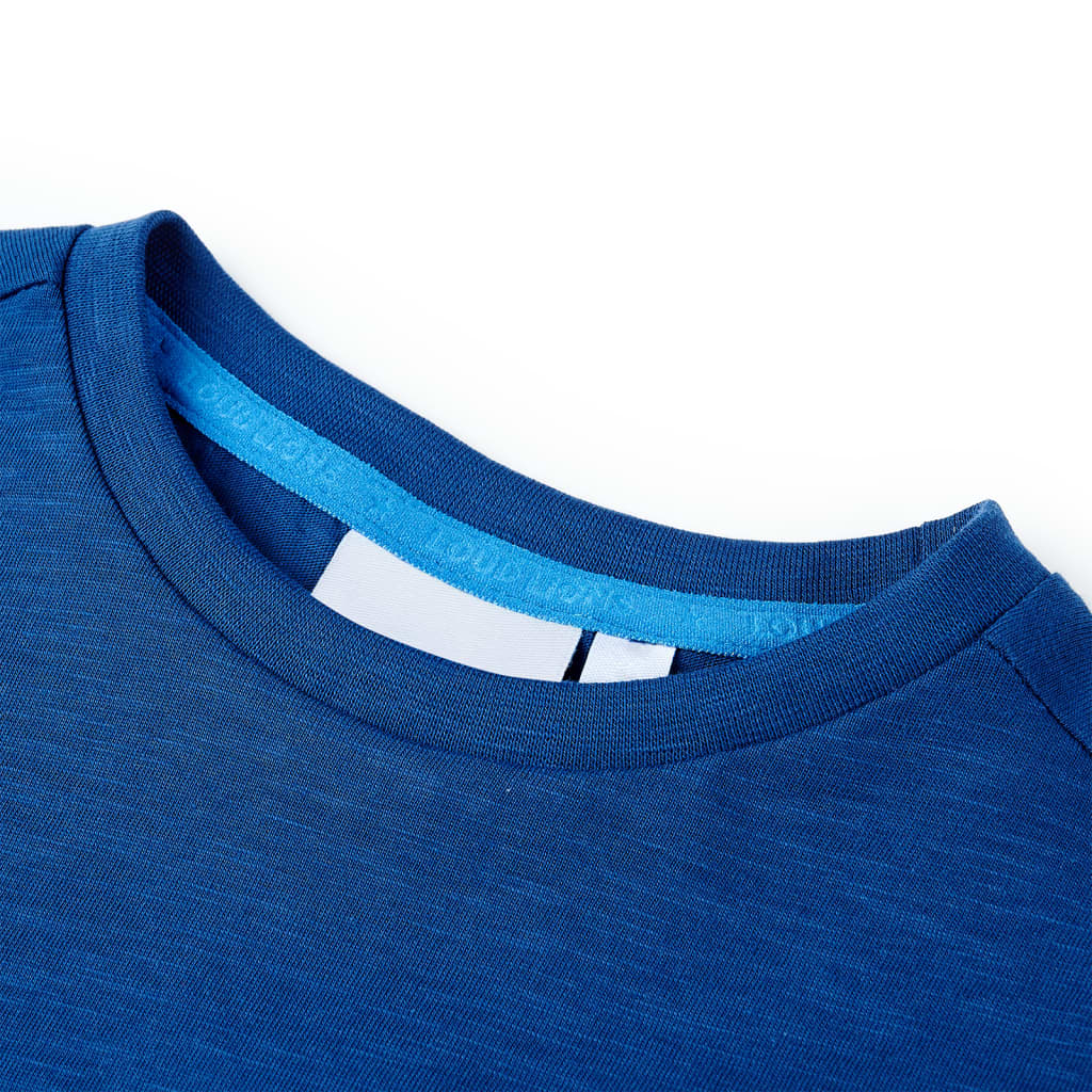 VidaXL Kindershirt 140 dunkelblau