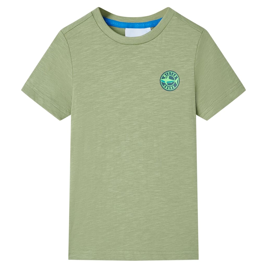 VidaXL Kindershirt 140 Hellkhaki