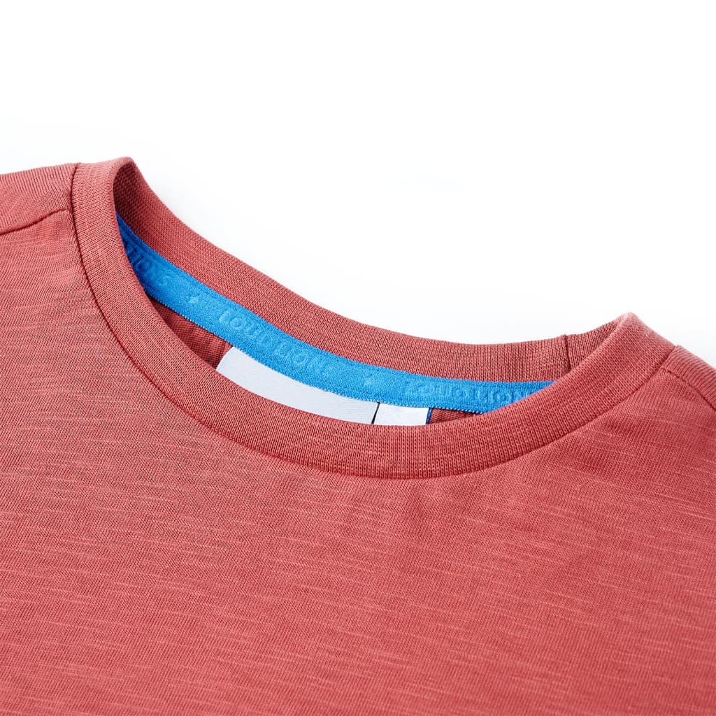 VidaXL Kindershirt 140 paprikafarben