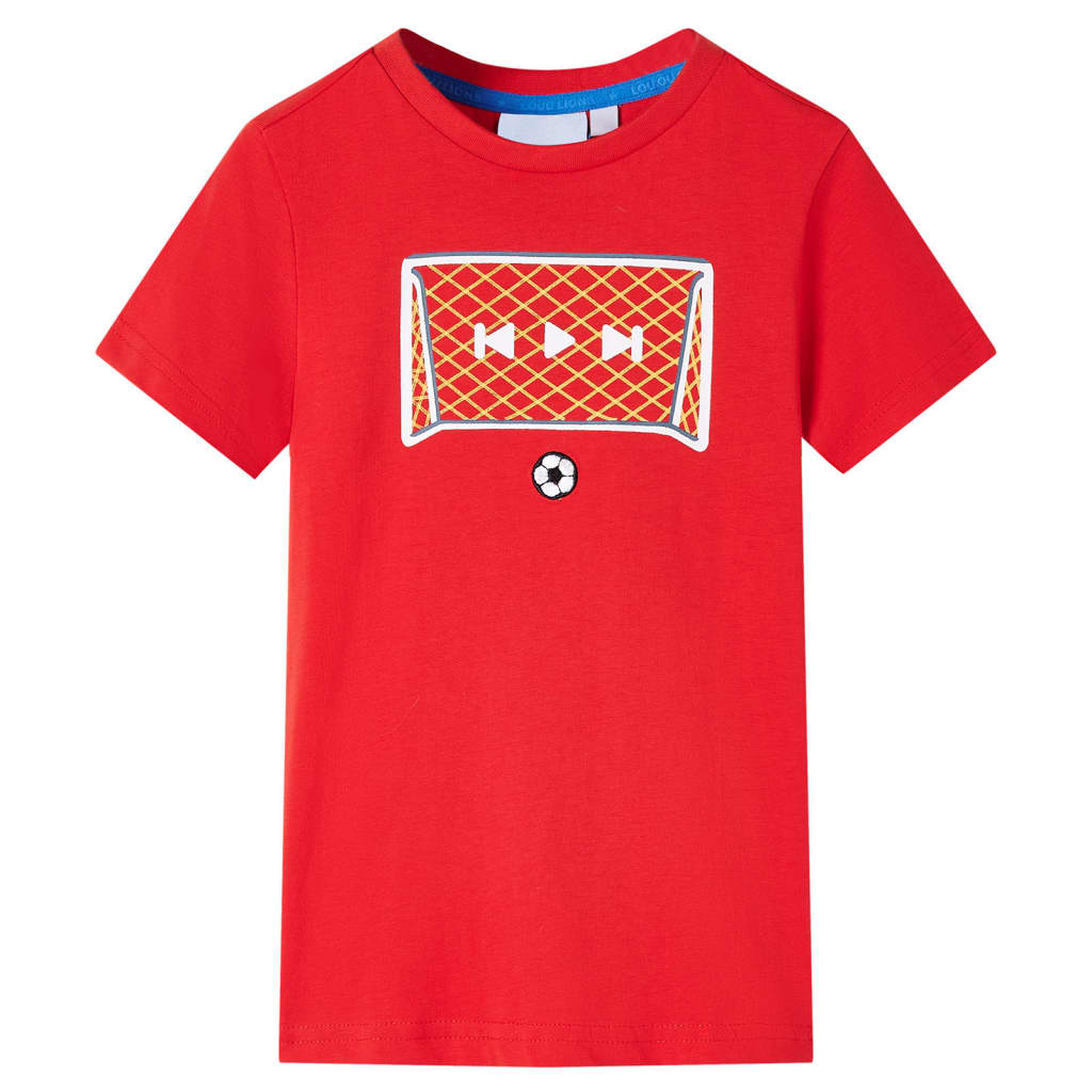 VidaXL Kindershirt 92 rot