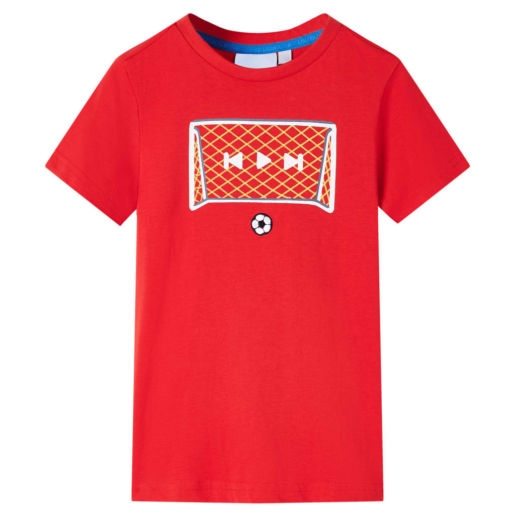 VidaXL Kindershirt 140 rot