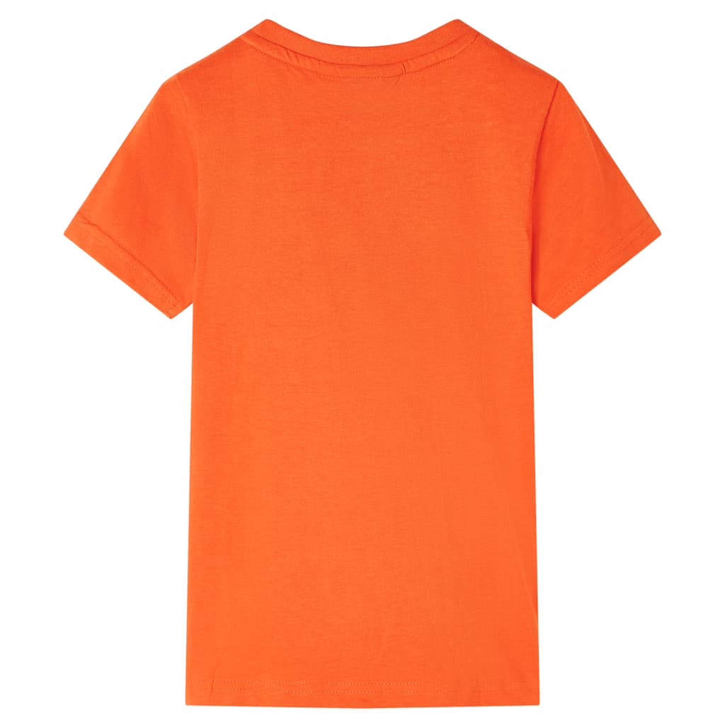 VidaXL Kindershirt 104 Dunkelorange