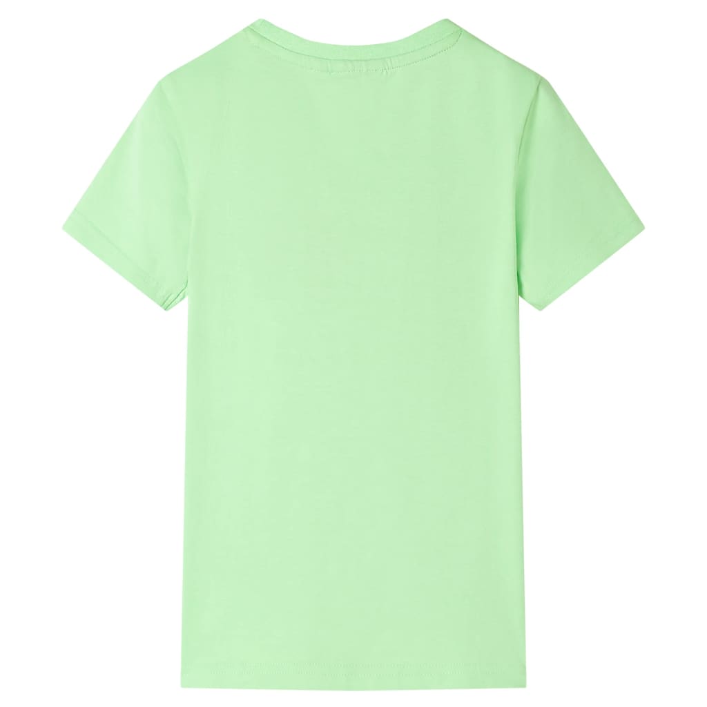 VidaXL Kindershirt 104 neongrün