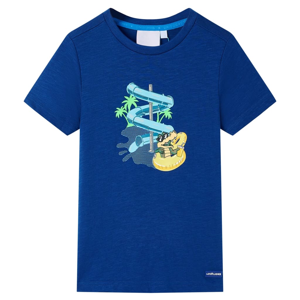 VidaXL Kindershirt 104 dunkelblau