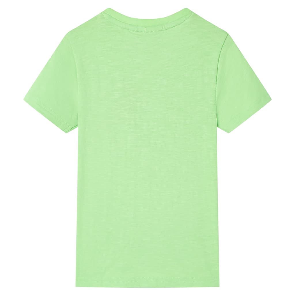 VidaXL Kindershirt 128 neongrün