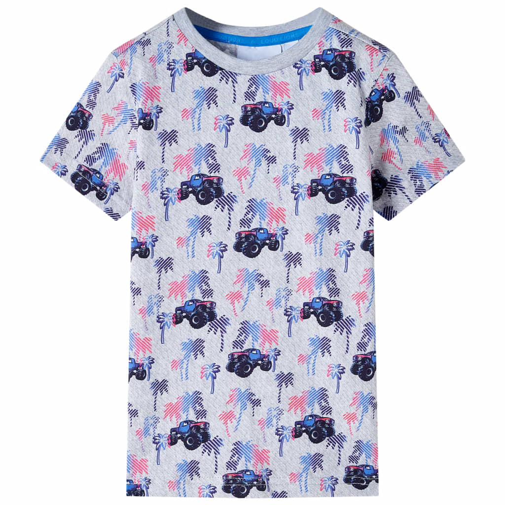 VidaXL Kindershirt 104 grau gemischt