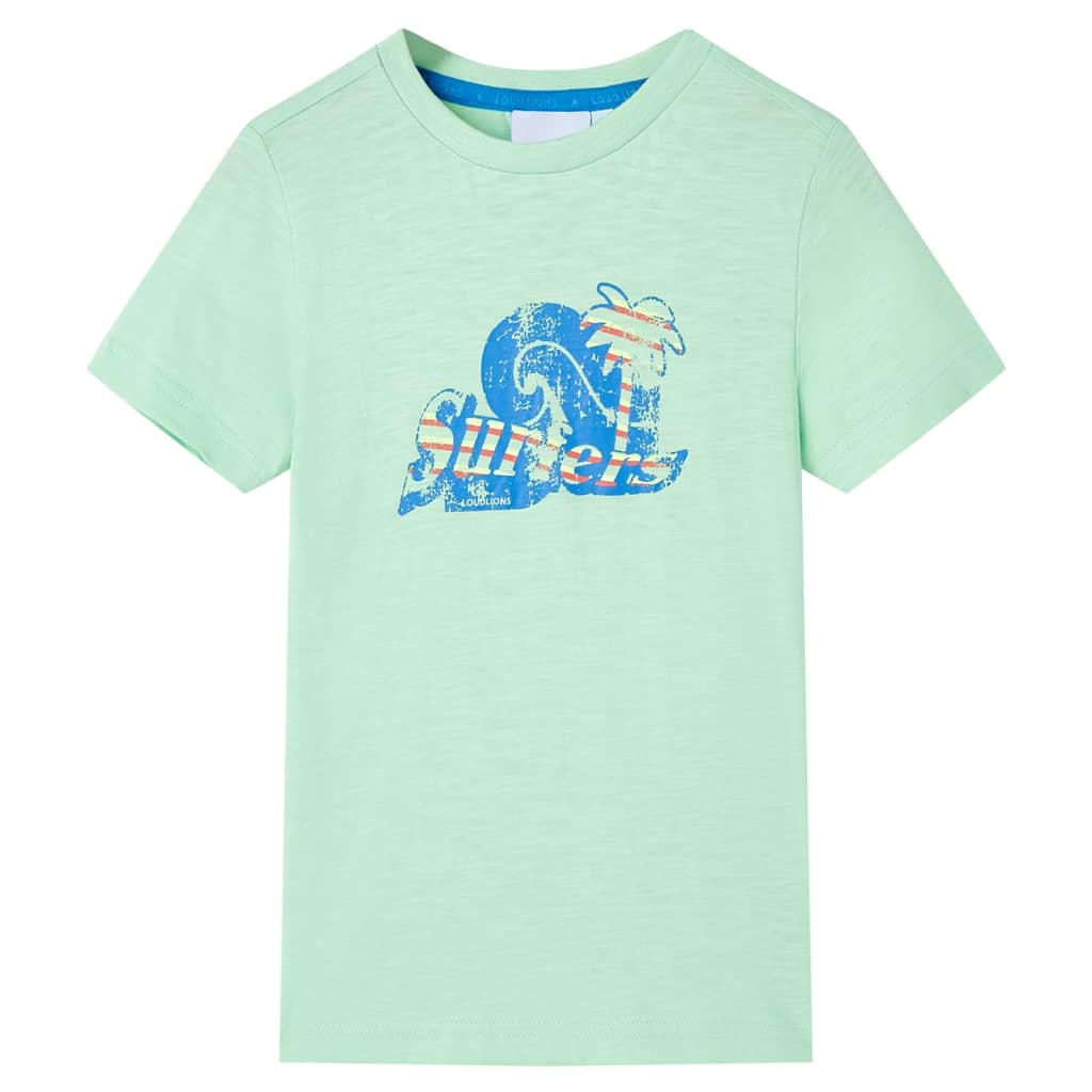 VidaXL Kindershirt 116 hellgrün