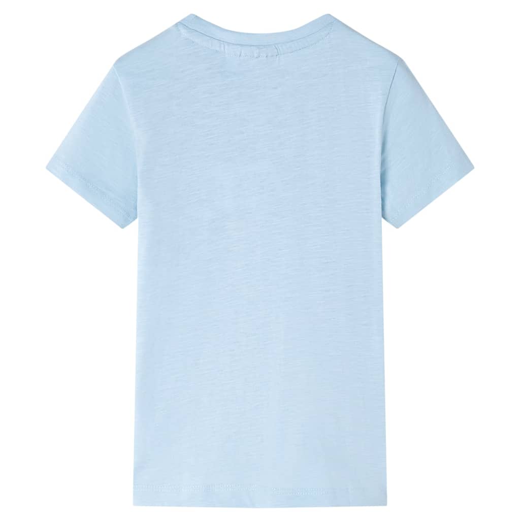 VidaXL Kindershirt 128 Hellblau