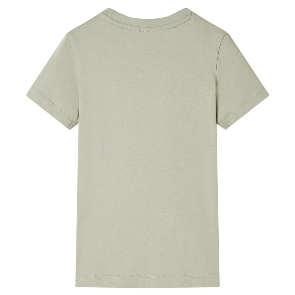 VidaXL Kinderhemd 140 helles Khaki