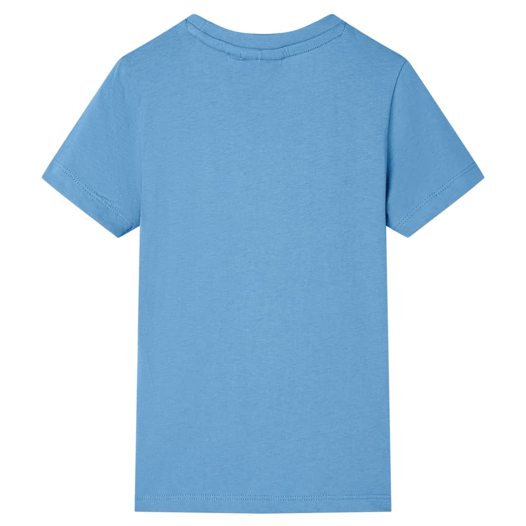 VidaXL Kindershirt 140 Mittelblau