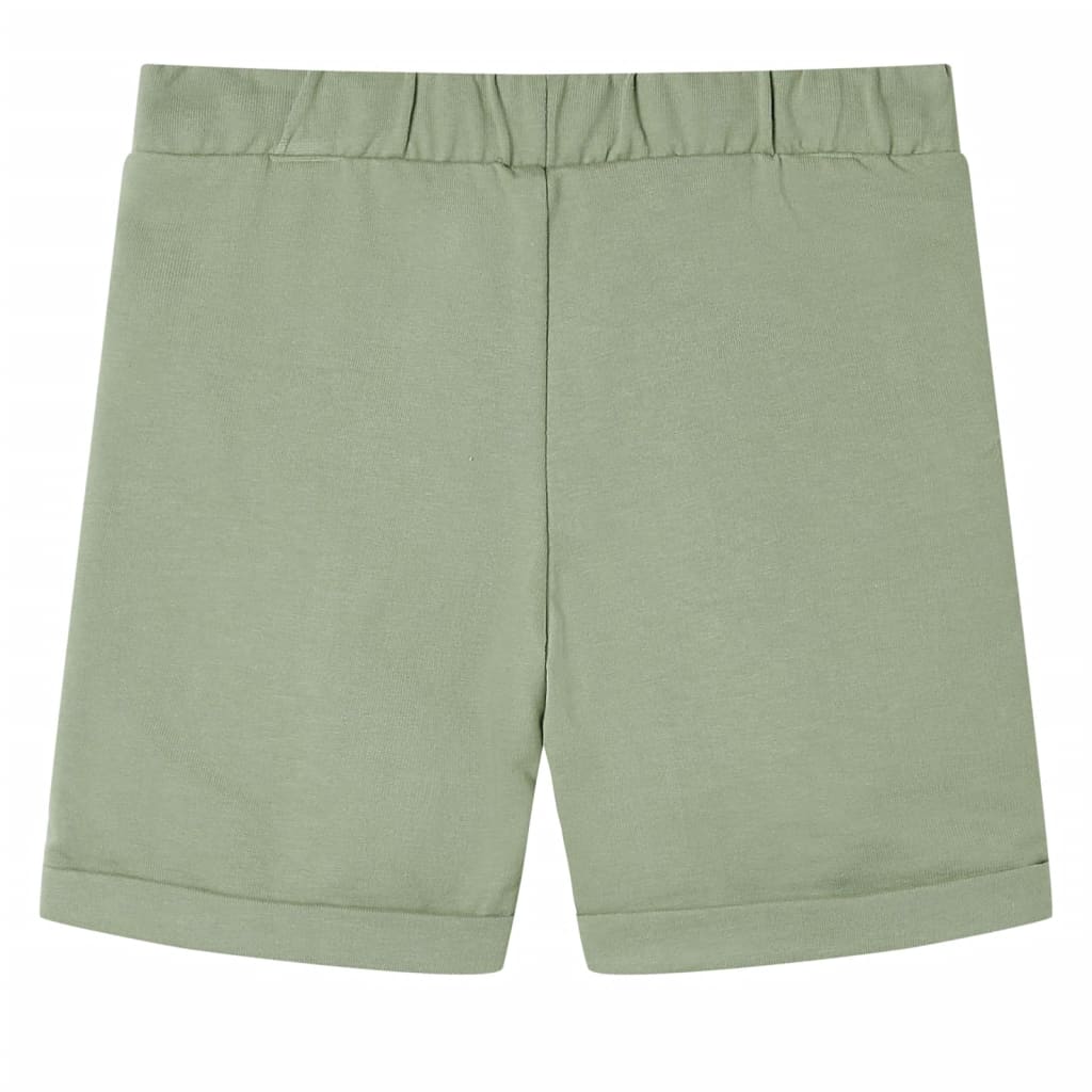 VidaXL Kindershorts mit Kordelzug 104 helles Khaki