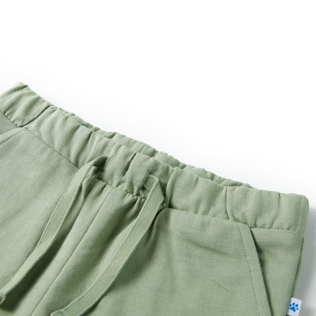 VidaXL Kindershorts mit Kordelzug 104 helles Khaki