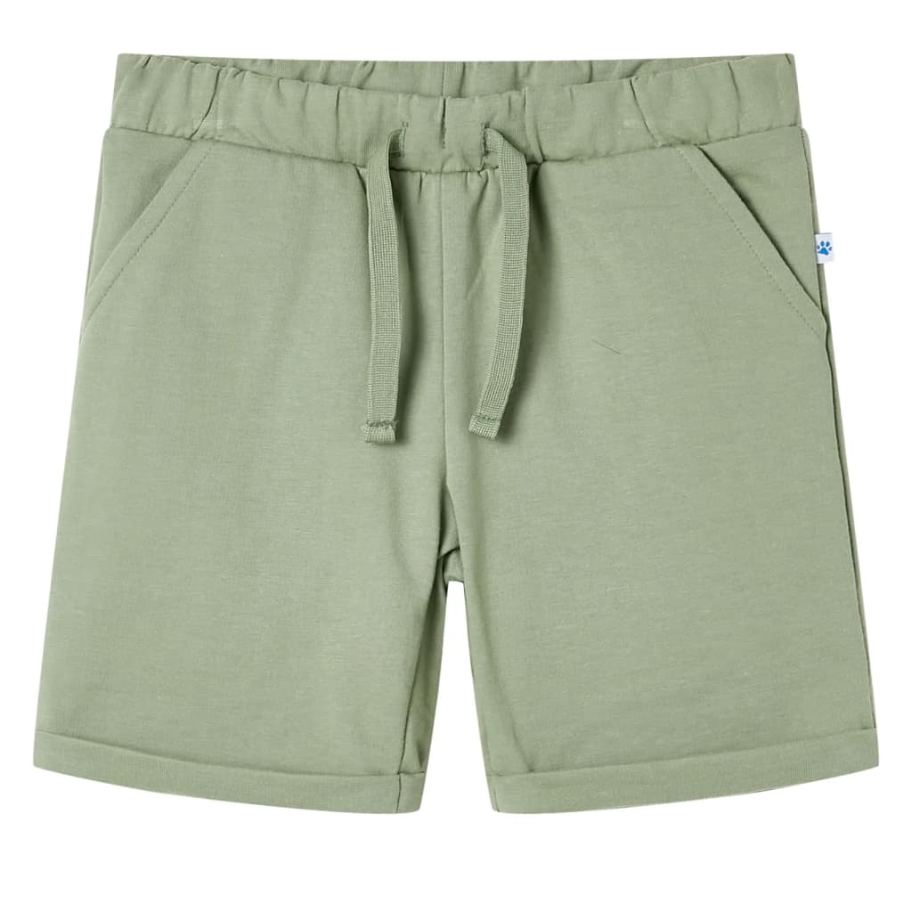 VidaXL Kindershorts mit Kordelzug 140 helles Khaki