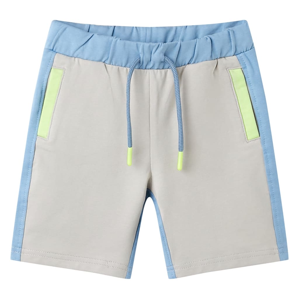 VidaXL Kindershorts mit Kordelzug 128 Blau