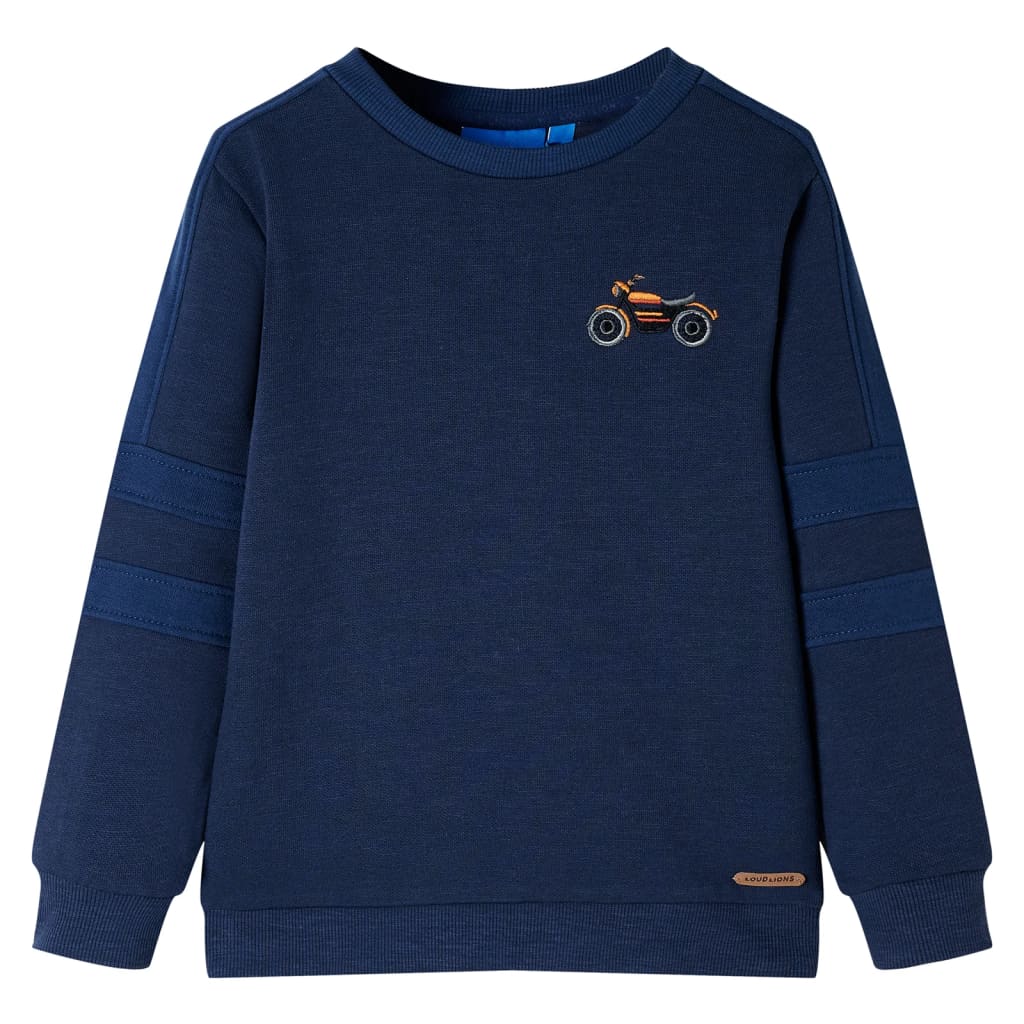 VidaXL Kinderpullover 116 Marineblau gemischt