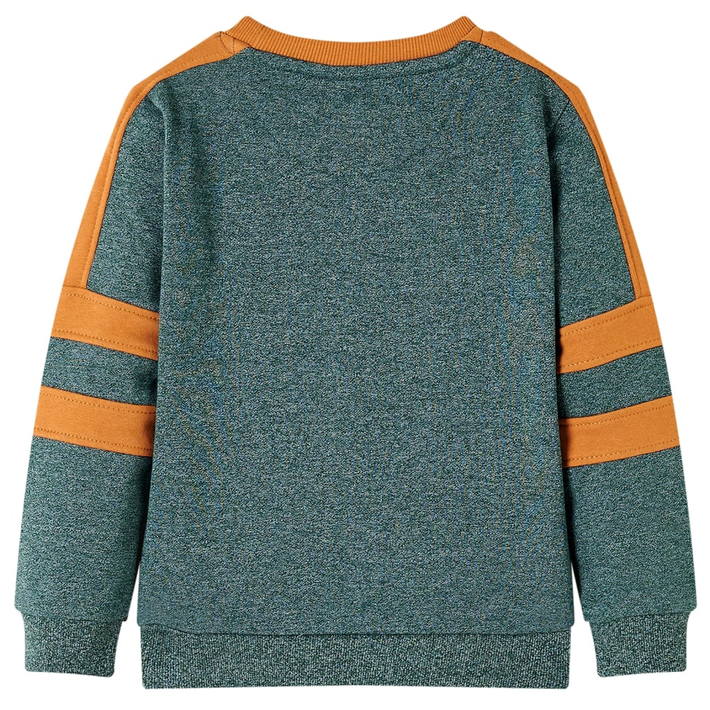 VidaXL Kinderpullover 128 dunkelgrün gemischt
