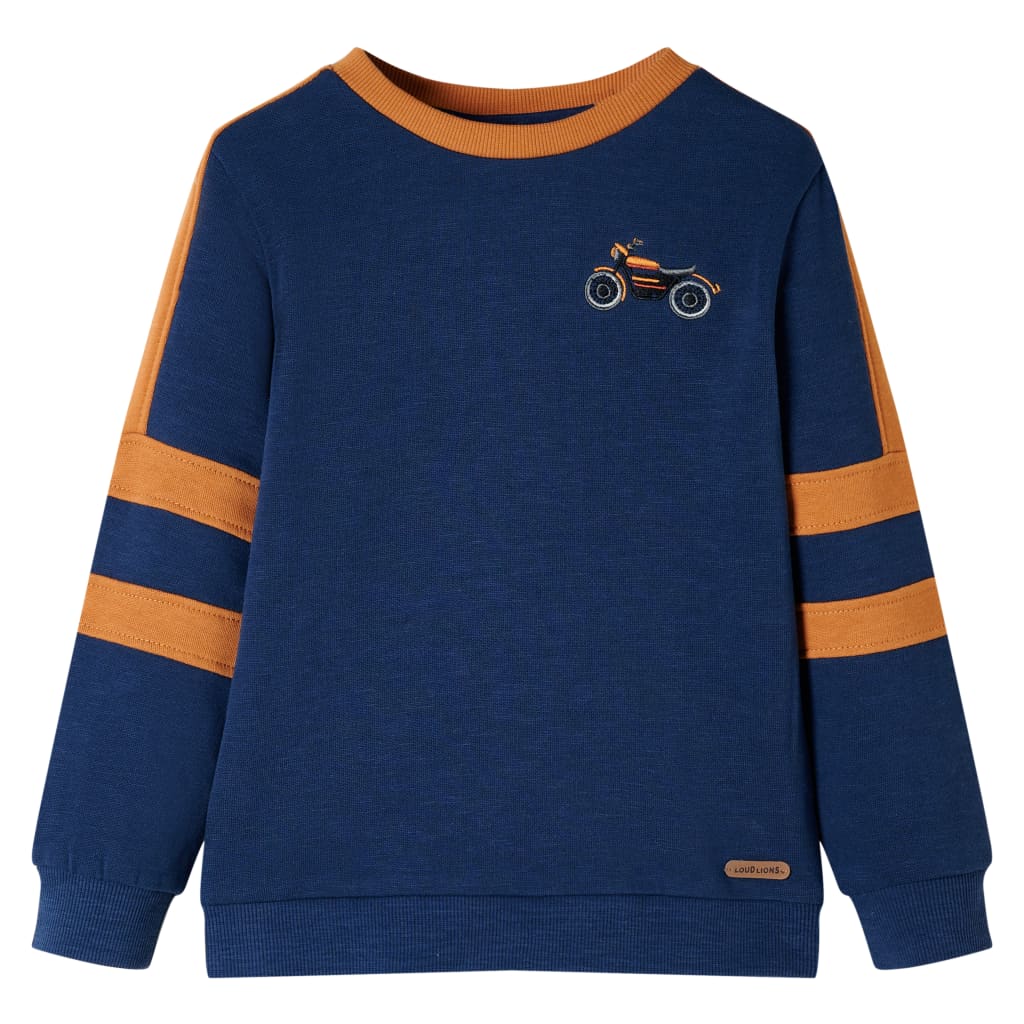 VidaXL Kinderpullover 116 Indigoblau