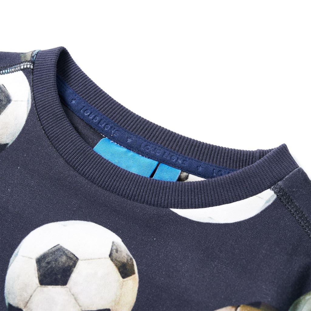 VidaXL Kinderpullover 116 Marineblau