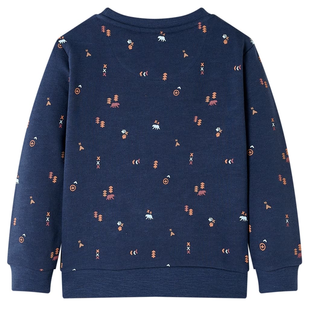 VidaXL Kinderpullover 116 Marineblau gemischt