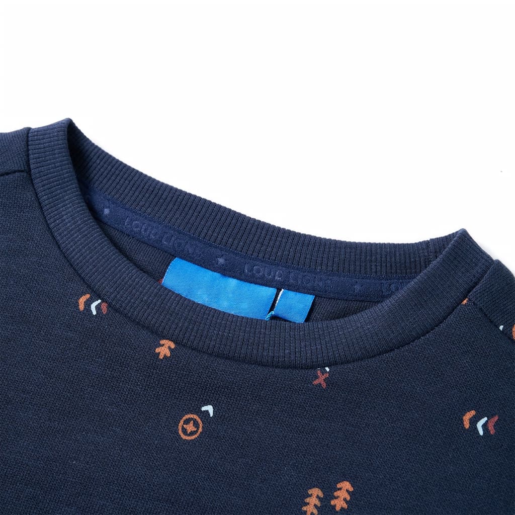 VidaXL Kinderpullover 116 Marineblau gemischt