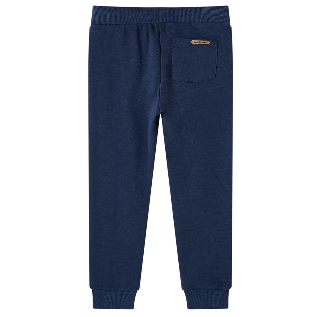VidaXL Kinder-Jogginghose 104 Marineblau gemischt