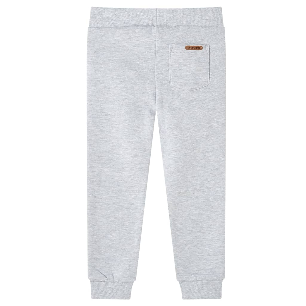 VidaXL Kinder-Jogginghose 116 grau gemischt