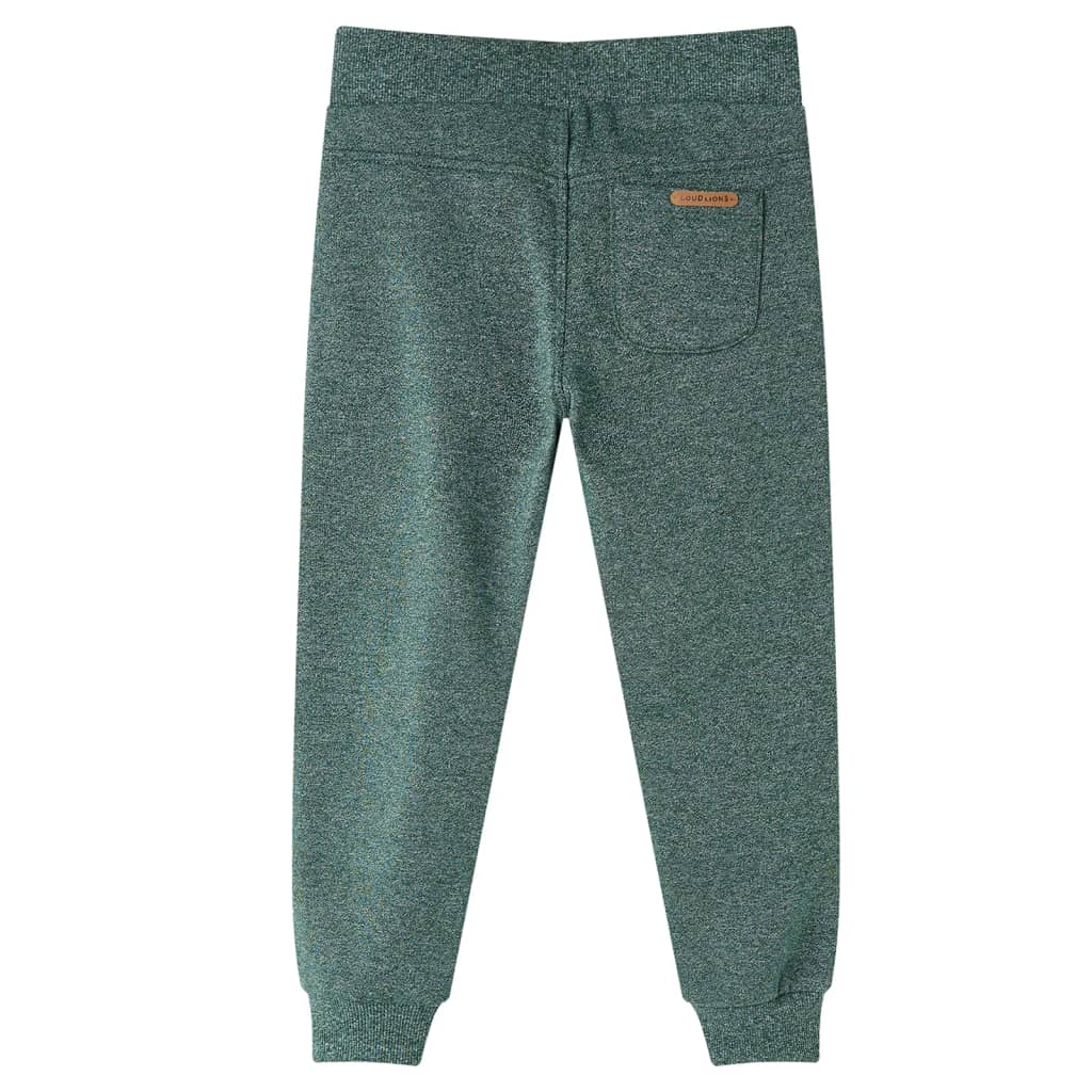 VidaXL Kinder-Jogginghose 116 Dunkelgrün