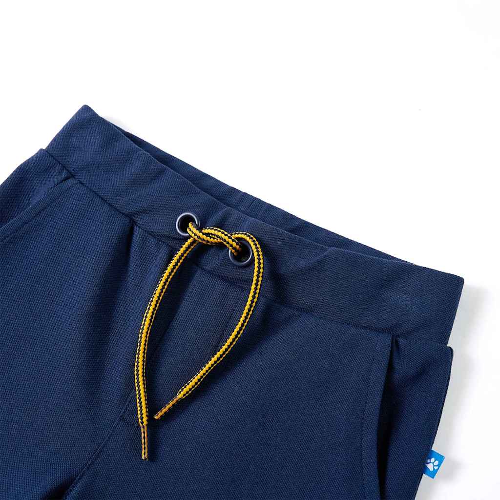 VidaXL Kinderhose mit Kordelzug 92 Marineblau