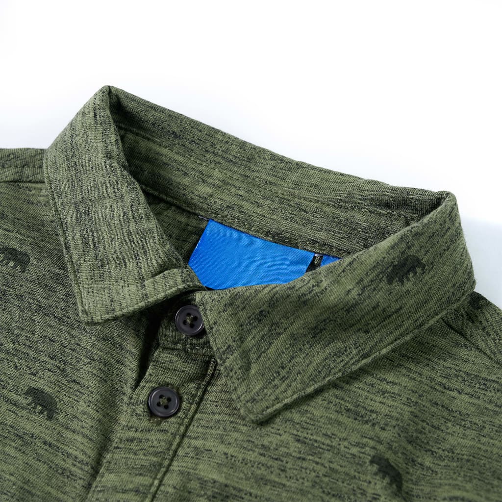 VidaXL Kinderhemd 92 Khaki gemischt