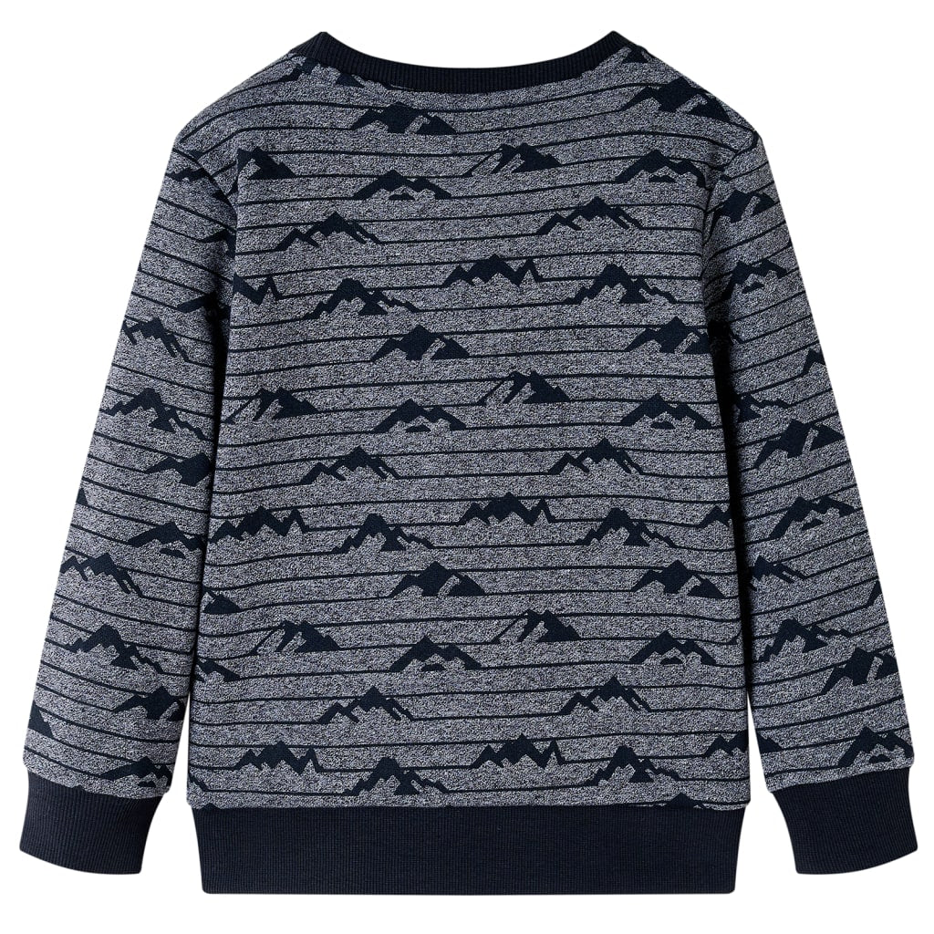 VidaXL Kinderpullover 92 Marineblau gemischt